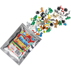 Brick Loot Animal Toy Pet Pack – 42-Piece Miniature Animal Figures Set, Educational Playset for Kids, Includes Assorted Wild and Domestic Animals, Ideal for Learning and Imaginative Play