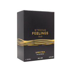 Spectra 245 Strong Feelings Oud EDP Perfume For Men - 100ml