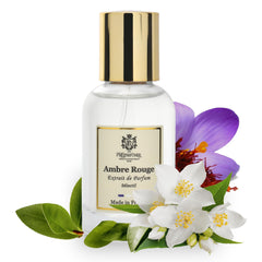 Preparfumer From France Аmbre Rouge Perfumes for Women 30ml - Floral Oriental Scent - Luxury Fragrance with Saffron & Jasmine - Long Lasting Perfume With Amber Wood Notes - Gifts for Women