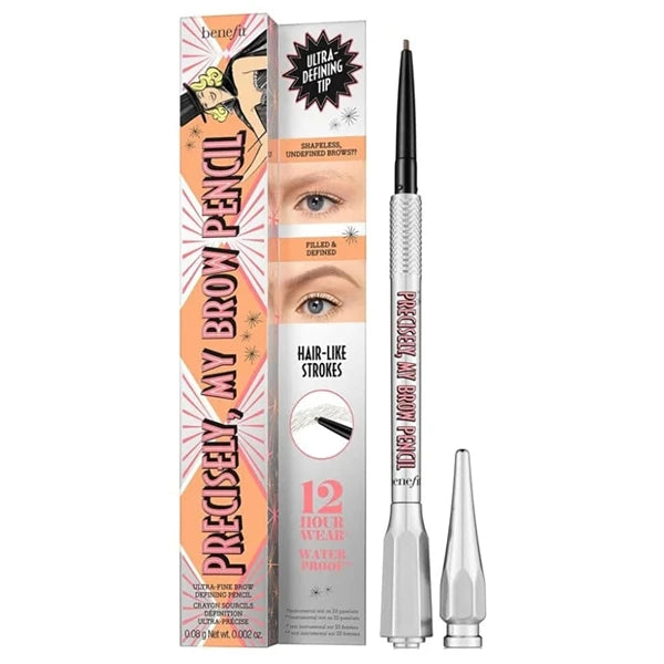 Benefit Precisely My Brow Detailer Microfine Brow Pencil #5 Warm Black-Brown, 0.0007 Ounce