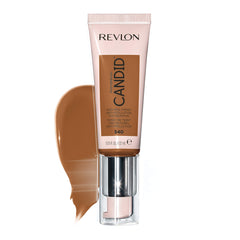 Revlon PhotoReady Candid Natural Finish Foundation, with Anti-Pollution, Antioxidant, Anti-Blue Light Ingredients, Walnut (540), 22ml