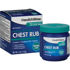 HealthWise Medicated Chest Rub, 6 oz