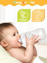 LOTBILL 3 Pack Silicone Sleeves for Avent Natural Glass Baby Bottles, Protection and Insulation, Glass Baby Bottle Sleeve Compatible with Avent Glass Bottles 8 oz, Dishwasher Safe, BPA Free