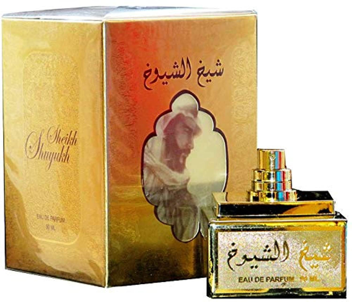 Lattafa Sheikh Al Shuyukh EDP Perfume for Men 100ml - Gold Edition