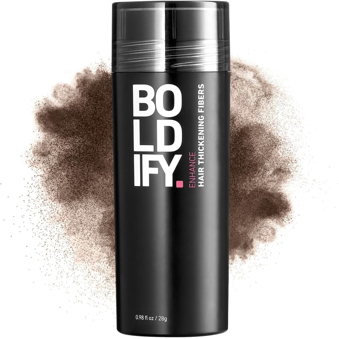 BOLDIFY Hair Fibers for Thinning Hair - 100% Undetectable Natural Formula (Medium Brown)