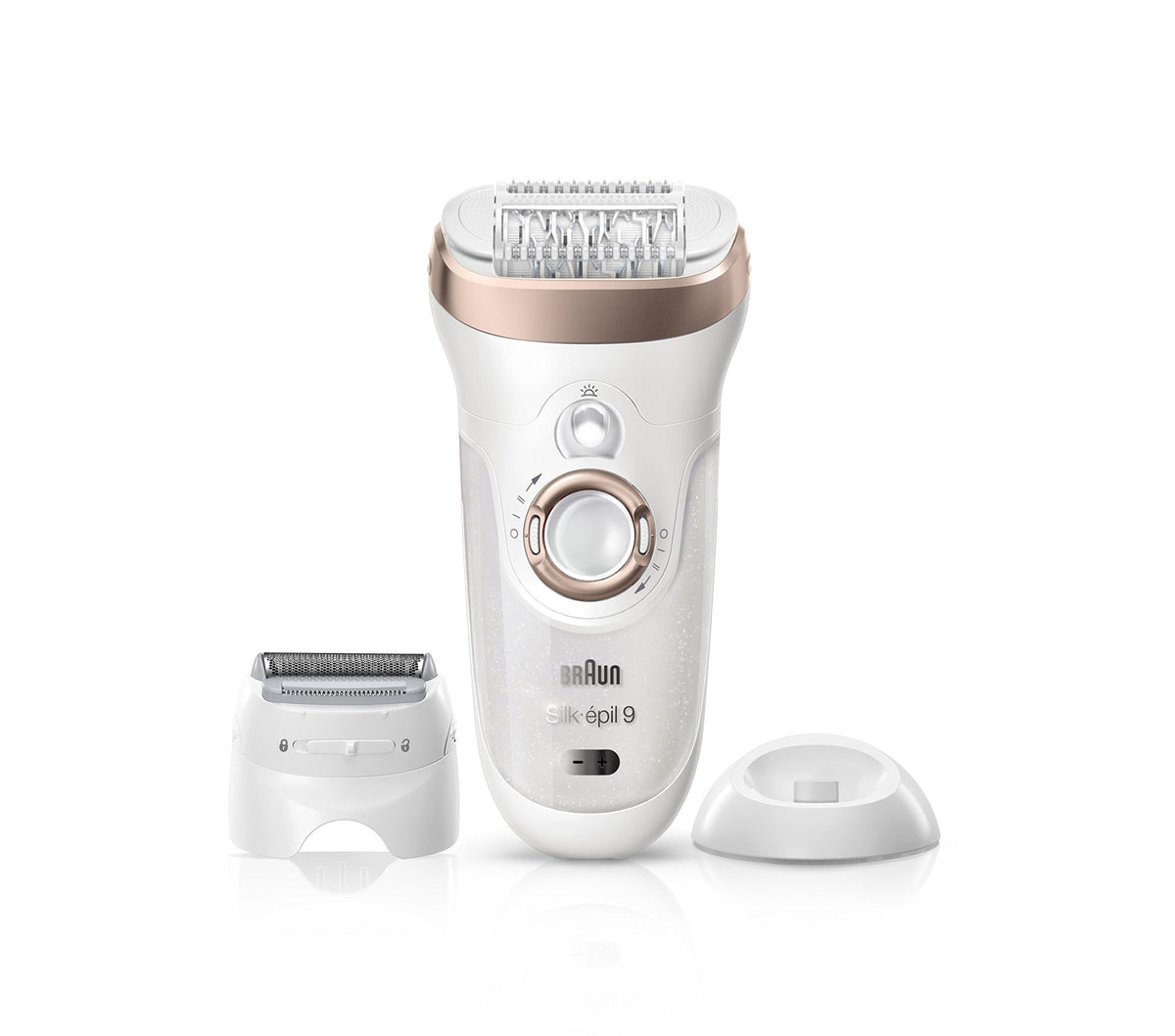 Braun Silk Wet And Dry Cordless Epilator (SE9561, White, 6 Extras)