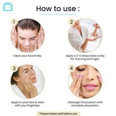 OMIC Retinol Serum for Face with Hyaluronic Acid | 1 ml / 1 fl oz | Brightening Serum for Fine Lines, and Wrinkles | Dark Spots Corrector for Face & Body | Anti Aging Facial Serum | Made in USA
