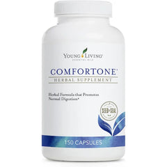 Young Living ComforTone Capsules Natural Digestive Support with Herbs and Essential Oils 150 Capsules, Provides a Combination of Cascara Sagrada, psyllium Seed, and Ginger and Tarragon Premium