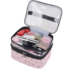 Makeup Bags Double layer Travel Cosmetic Cases Make up Organizer Toiletry Bags