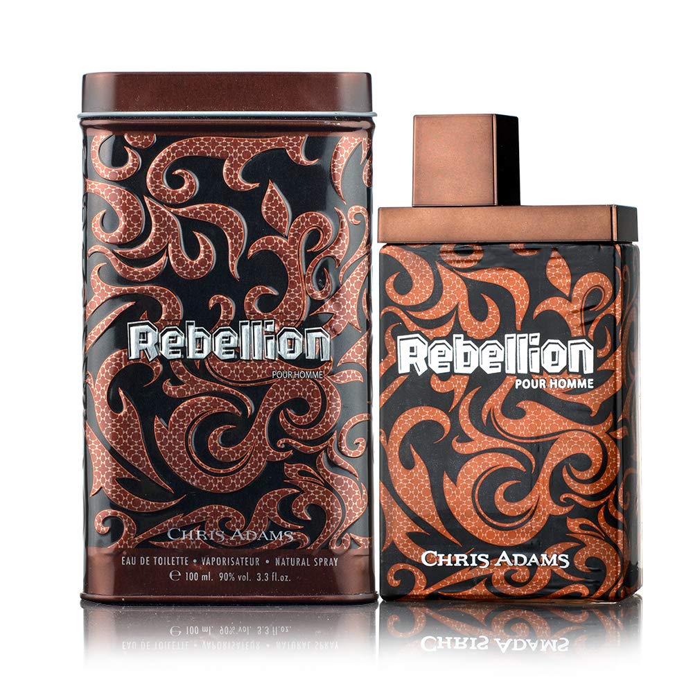 Chris Adams Perfumes Rebellion Eau De Toilette Perfume For Men, 100 ml