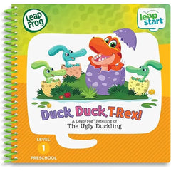 LeapFrog LeapStart Preschool Level 1 Duck, Duck, T Rex A Retelling of The Ugly Duckling English Version