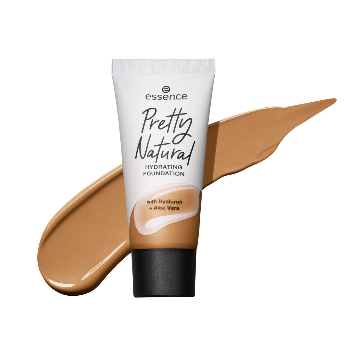 essence cosmetics Pretty Natural hydrating foundation 24h long lasting makeup 30ml (150 Cool Fawn)