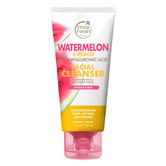 Petal Fresh Hydrating Watermelon & Peach Facial Cleanser, 200 Ml | With Hyaluronic Acid | For Deep Moisture Hydration & Soothes Skin