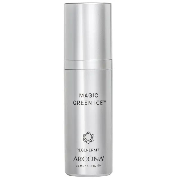 ARCONA Magic Green Ice for Aging Skin - Glycerin, Meadowfoam Seed Oil, Aloe, Lavender, Crocus Chrysanthus Bulb Extract - 1.17 oz