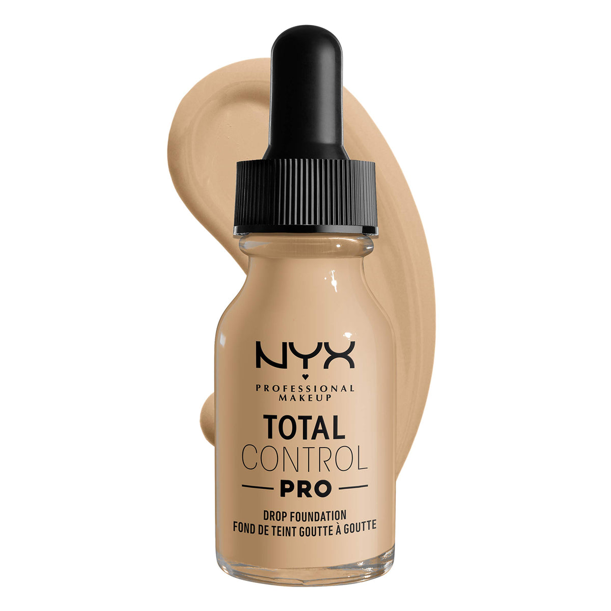 Nyx Professional MakEUp Total Control Pro Drop Foundation, Nude 6.5,13 Ml