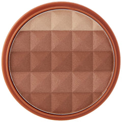 London Radiance Shimmer Brick Pressed Bronzer, Light-As-Air Contouring Formula, 002 Medium, 12 g