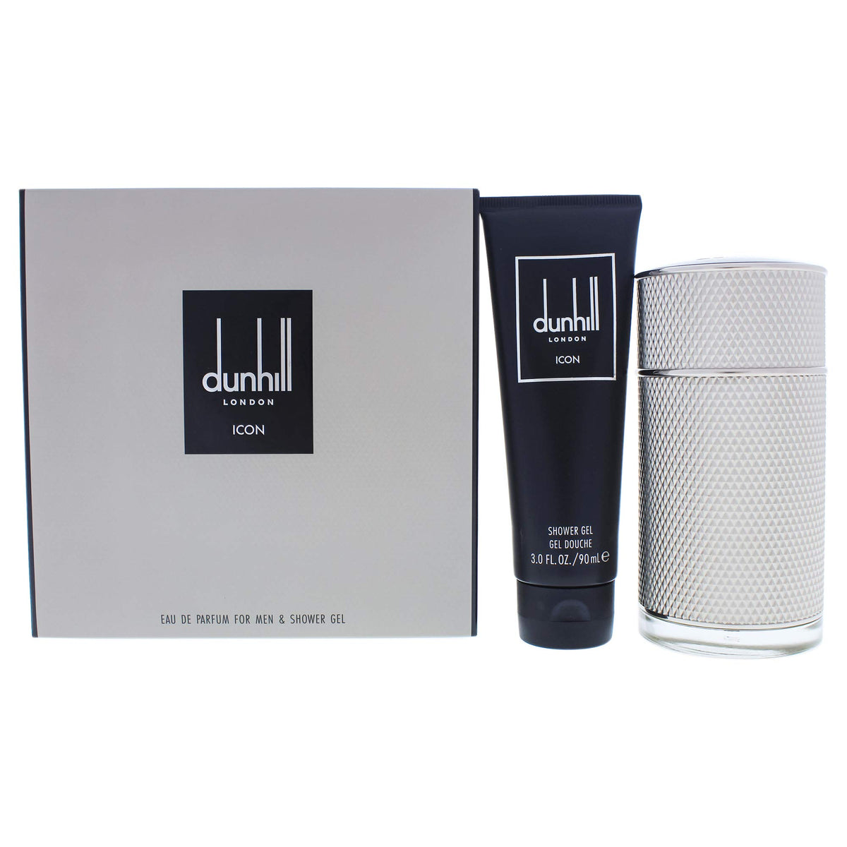 Alfred Dunhill Icon Eau De Parfum For Men, 100ml + Shower Gel, 90ml Travel Set