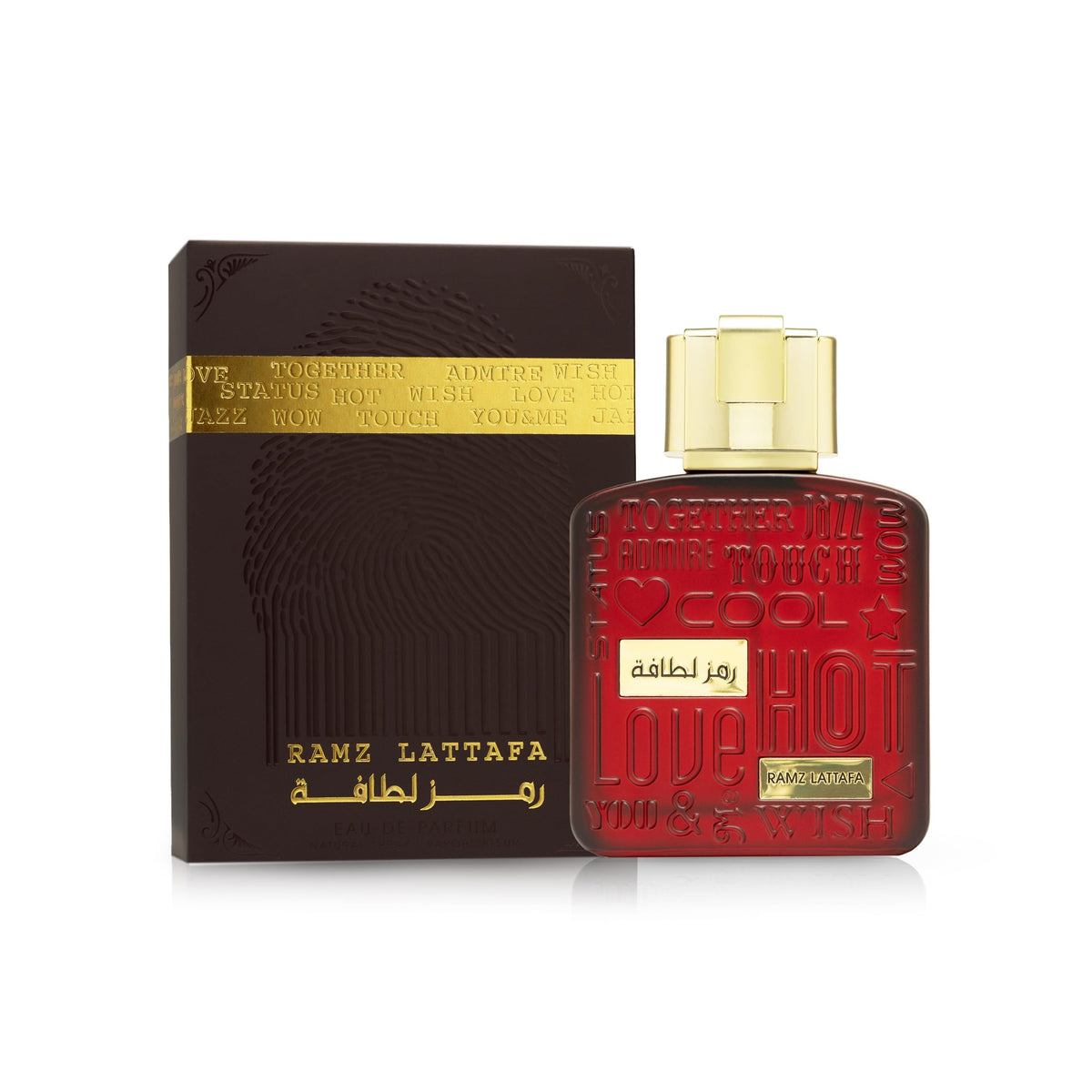 Lattafa Ramz Gold for Unisex Eau de Parfum Spray - 3.4 Ounce/ 100ML