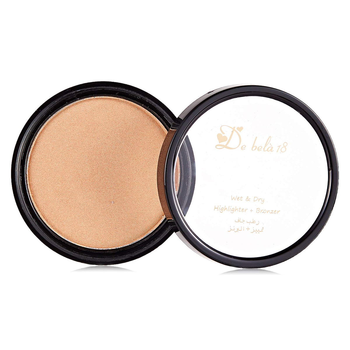 De Bela 18 Wet & Dry Highlighter and Bronzer - 1.36 oz, 03