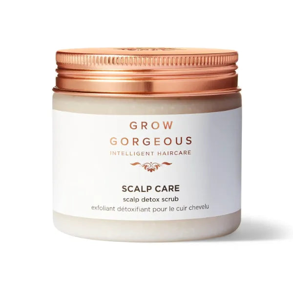 Grow Gorgeous Scalp Detox Scrub 200ml - Pre-Wash Treatment to Detoxify, Refresh, and Remove Build-up - Vegan