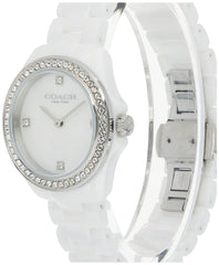 Coach PRESTON Men's Watch, Analog - White