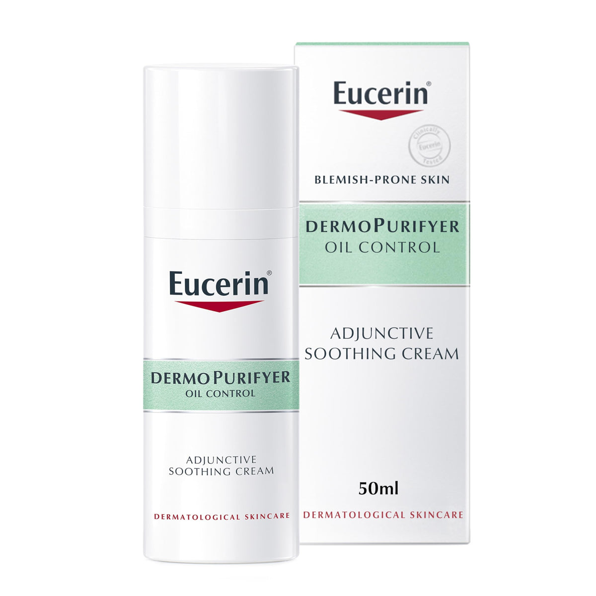 Eucerin Dermo Purifyer Oil Control Adjunctive Soothing Cream - 50ml