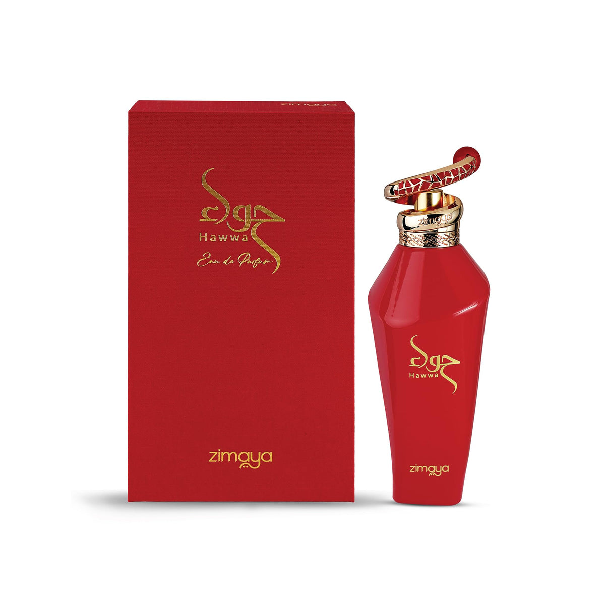 Zimaya Hawwa Red Eau De Parfum For Women, 100ML