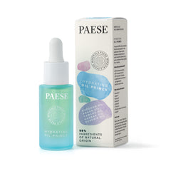 Paese Cosmetics Minerals Oil Primer, 99% Natural Makeup Oil, All Skin Types, Nourishment and Regeneration, Vitamin C, E, 15 ml (Hydrating)
