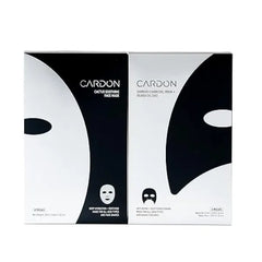 Cardon Cactus Extract Sheet Masks (4-Pack) | Hydrating & Soothing Korean Face Mask with Cica | Beard-Friendly Skincare for Men & Women | Moisturizing Mask for Sensitive Skin
