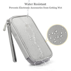 Electronic Accessories Bag, Universal Cable Cord Holder Organizer / Electronic Case, Waterproof Portable Cable Organizer Bag, USB Flash Drives Bag, Cable case Bag, USB Case Organizer, USB Charger Bag
