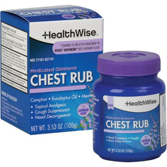 HealthWise Medicated Chest Rub, Lavender Scent, 3.53 oz