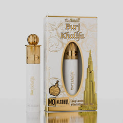 Al-Nuaim Burj Khalifa Alcohol Free Attar Roll On for Men & Women - 6ml | Exquisite & Long Lasting Fragrance