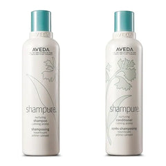 Aveda Shampure Nurturing Shampoo & Conditioner Gift Set Daily Shampoo & Conditioner for Normal, Fine to Medium Hair Silicone Free Includes 2 Full Size Products
