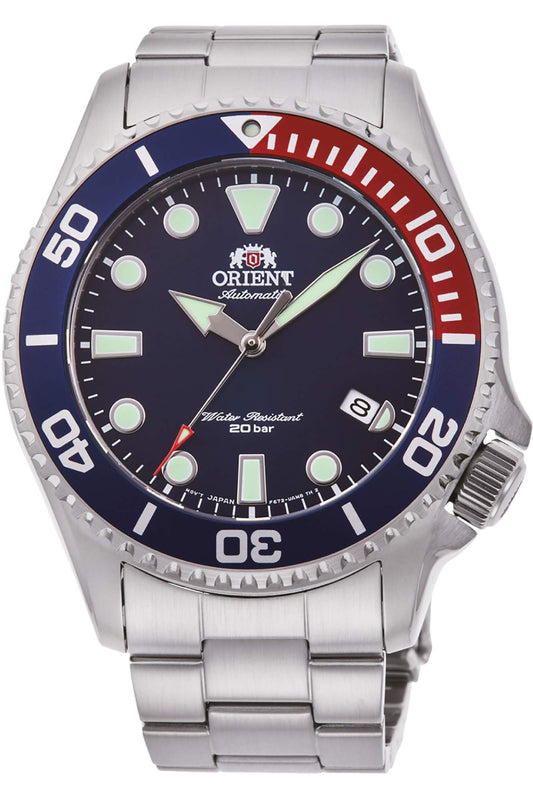 Orient Triton Men's Automatic Manual Winding Mechanical Sports Diver Wrist Watch with Crown at 4 o'clock