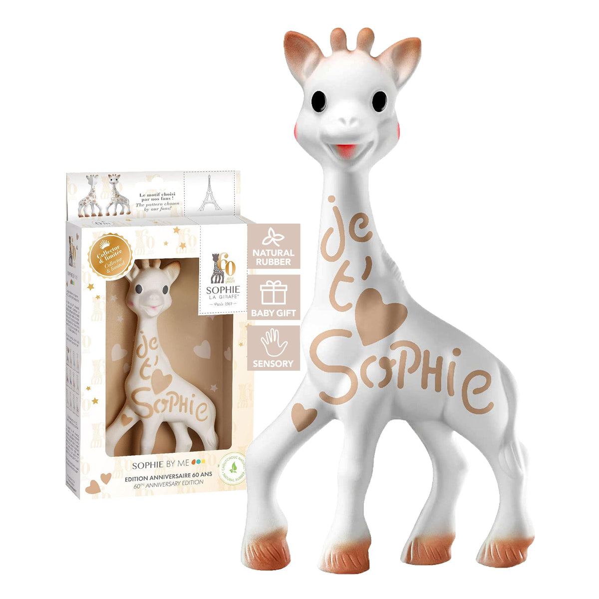Sophie La Girafe Sophie By Me 60Th Birthday Collector Edition - White