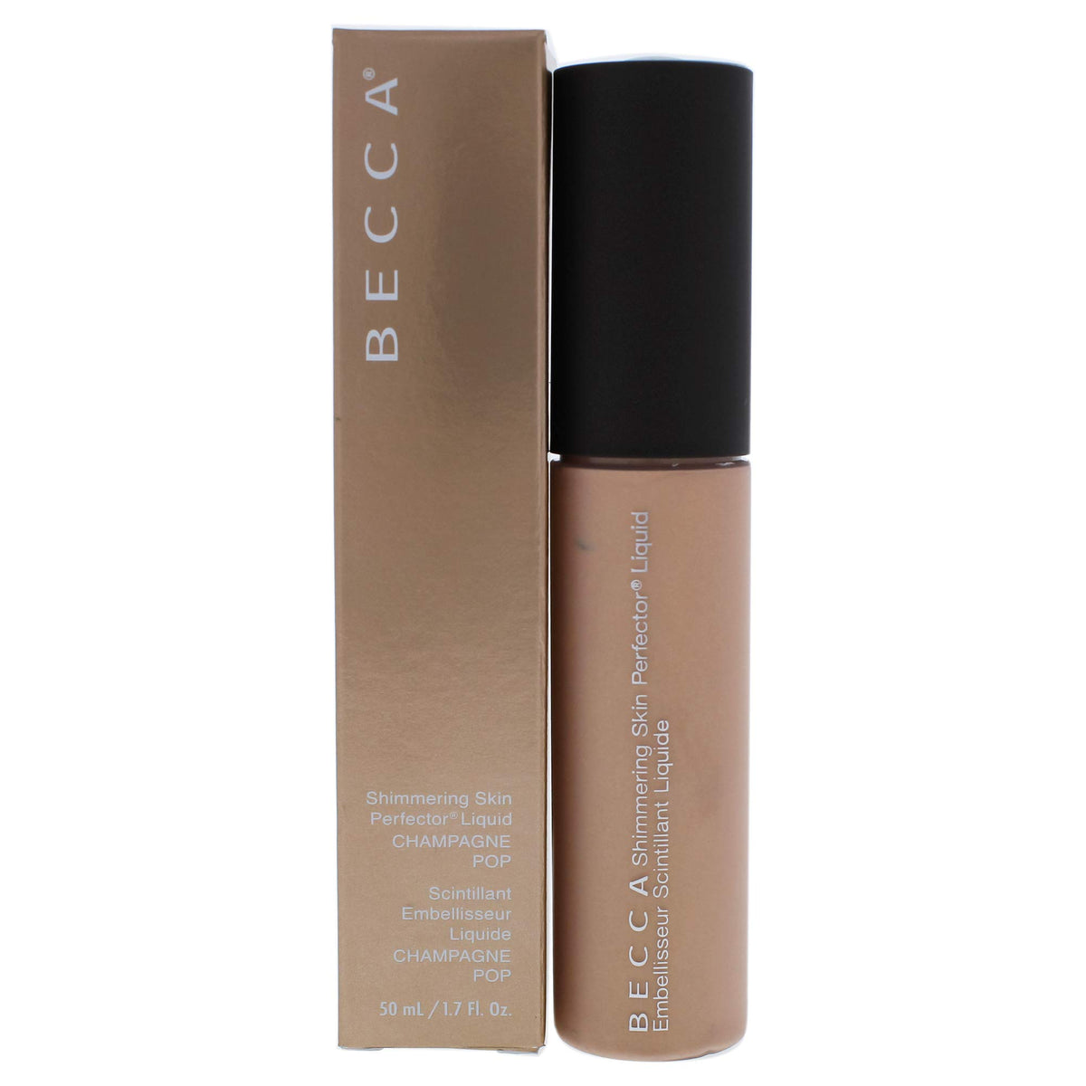 Becca Shimmering Skin Perfector Liquid Highlighter - Champagne Pop for Women - 1.7 oz