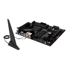 ASUS TUF Gaming B550-PLUS (WI-FI), AMD B550 (Ryzen AM4) ATX motherboard (PCIe 4.0, dual M.2, 10 DrMOS, DDR4 4400, Intel® WiFi 6, 2.5 Gb Ethernet, HDMI, DisplayPort, USB 3.2 Gen 2 Type-A and Type-C)