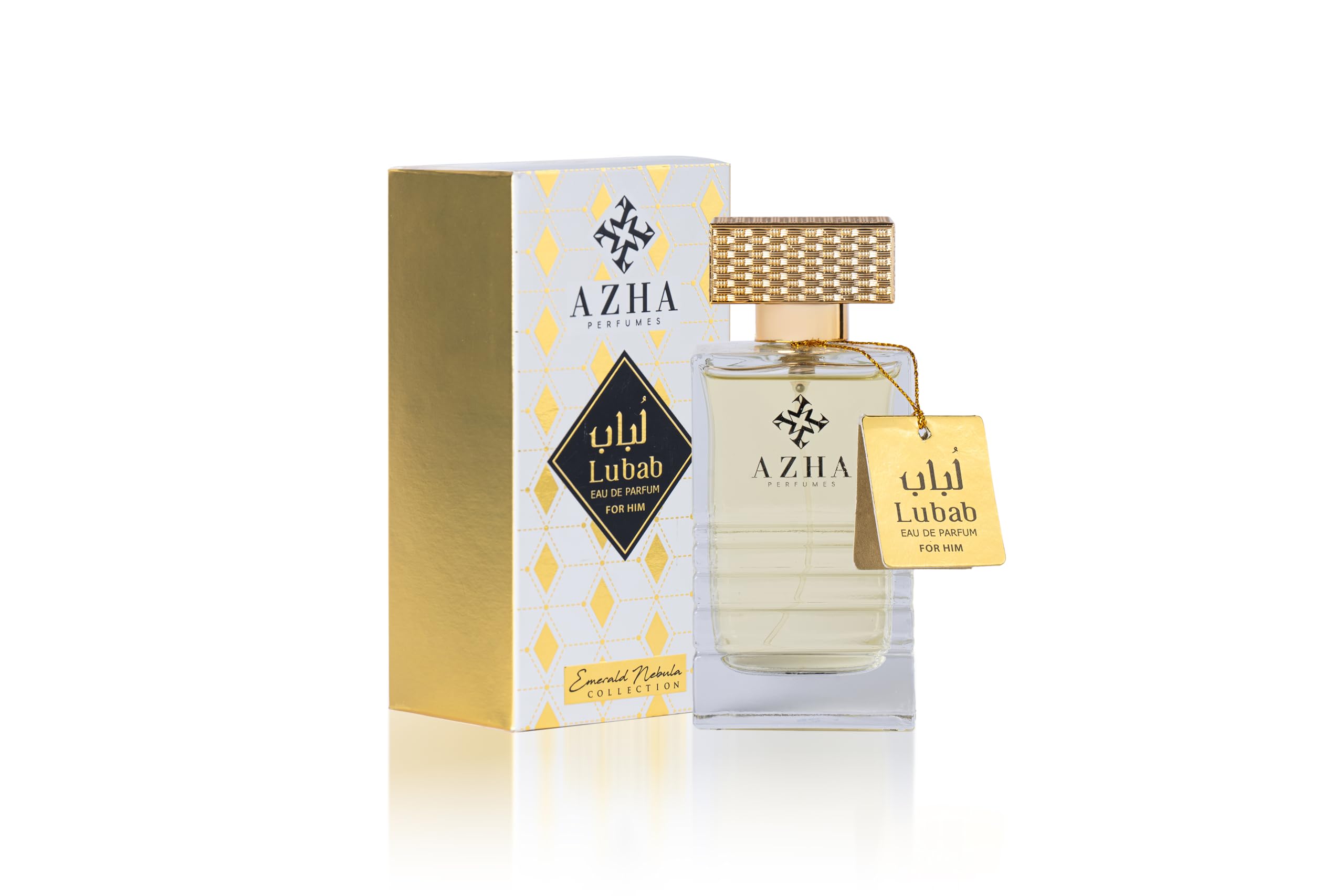 Azha Perfumes Lubab Eau de Parfum Spray for Men 100 ml