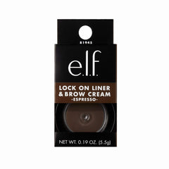 e.l.f. Lock On Liner and Brow Cream, Espresso, 0.19 Ounce (Pack of 4)
