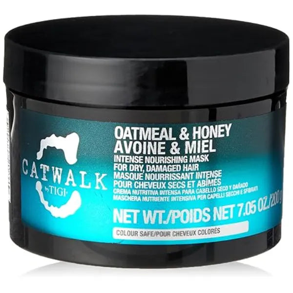 TIGI Catwalk Oatmeal and Honey Intense Nourishing Mask for Unisex, 7.05 Ounce