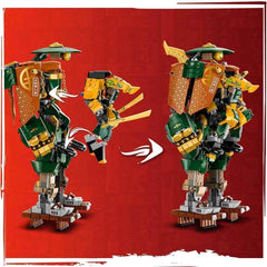 LEGO NINJAGO Lloyd and Arin’s Ninja Team Mechs Building Toy Set, Featuring 2 Battle Mechs and 5 Minifigures, Gift for Imaginative Boys and Girls Ages 9+ Who Love Ninja Adventures, 71794