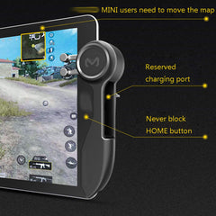 NALACAL 6-Finger Tablet Game Joystick Triggers, L1R1 Shooter Fire Aim Buttons, Ergonomic Controller for iPad & Tablet - PUBG & More