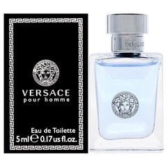 Pour Homme Miniture by Versace for Men - Eau de Toilette, 5 ml