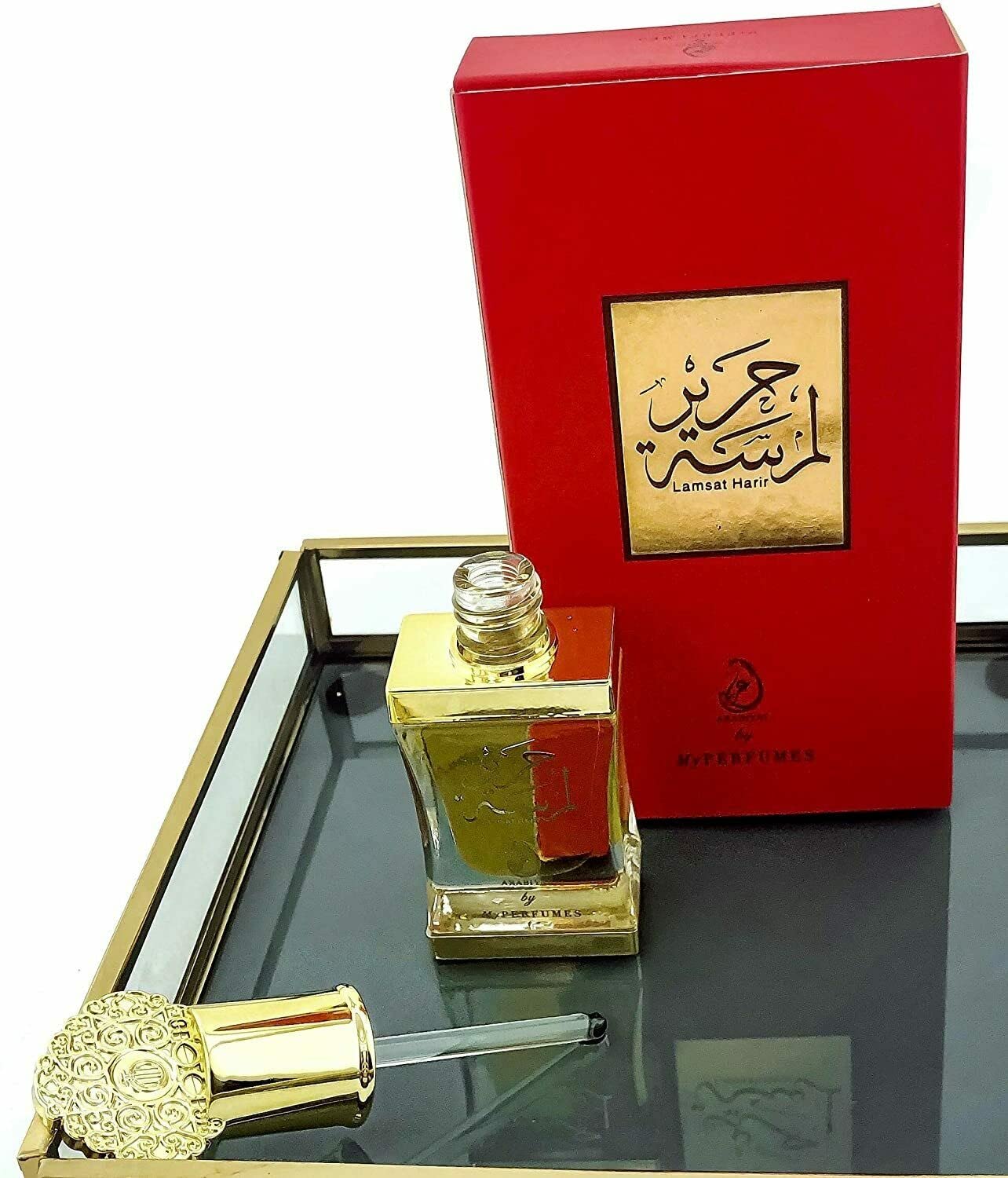 Arabiyat Lamsat Harir Concentrated Perfume Oil For Unisex, 12 ml