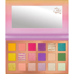 essence cosmetics essence make beauty fun eyeshadow palette, no. 01 Colour Mood: Happiness, multicoloured, 18 colours, intense colour, matte, shimmer, shiny (23g)