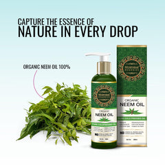 Morpheme Remedies Pure Organic Neem Oil (Cold Pressed & Undiluted), 200ml