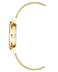 Anne Klein Women's Glitter Accented Mesh Bracelet Watch