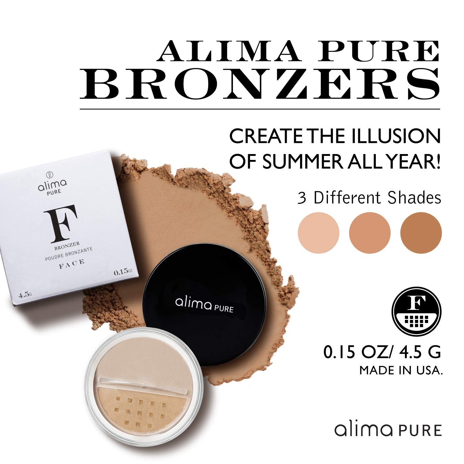 (4.5 grammes, Maracaibo) - Alima Pure Bronzer - Maracaibo