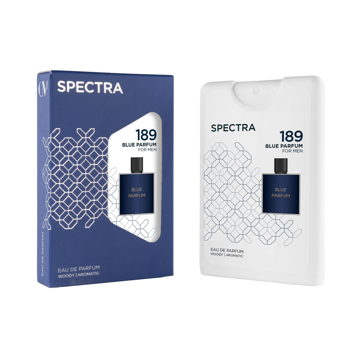 Spectra Pocket 189 Blue Parfum EDP Perfume For Men - 18ml