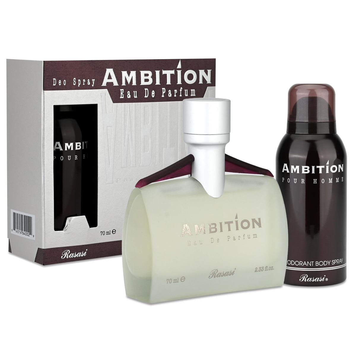 RASASI - AMBITION MEN + AMBITION DEO 70 ML